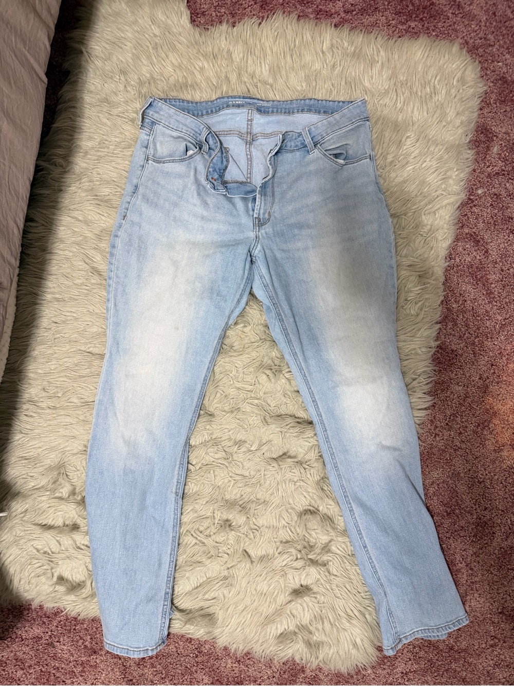 Old Navy Light Blue Boot Cut Jeans